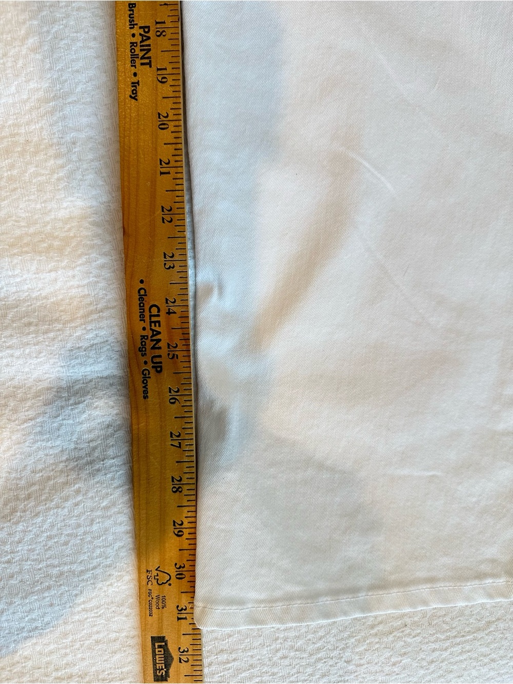 d. jeans White Wide Leg Cargo Style Jeans - Picture 7 of 12